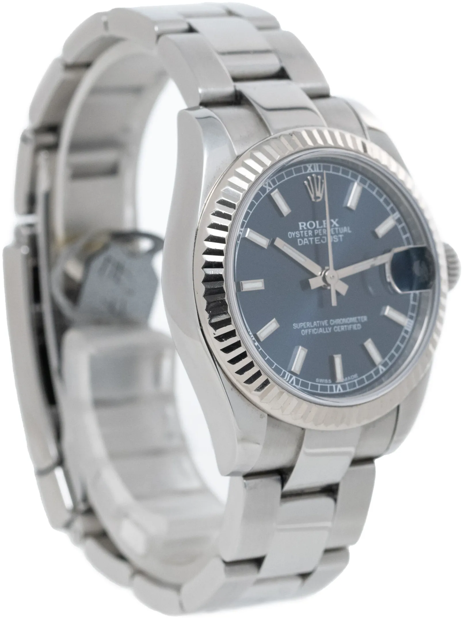 Rolex Datejust 34mm Stainless steel Blue 2