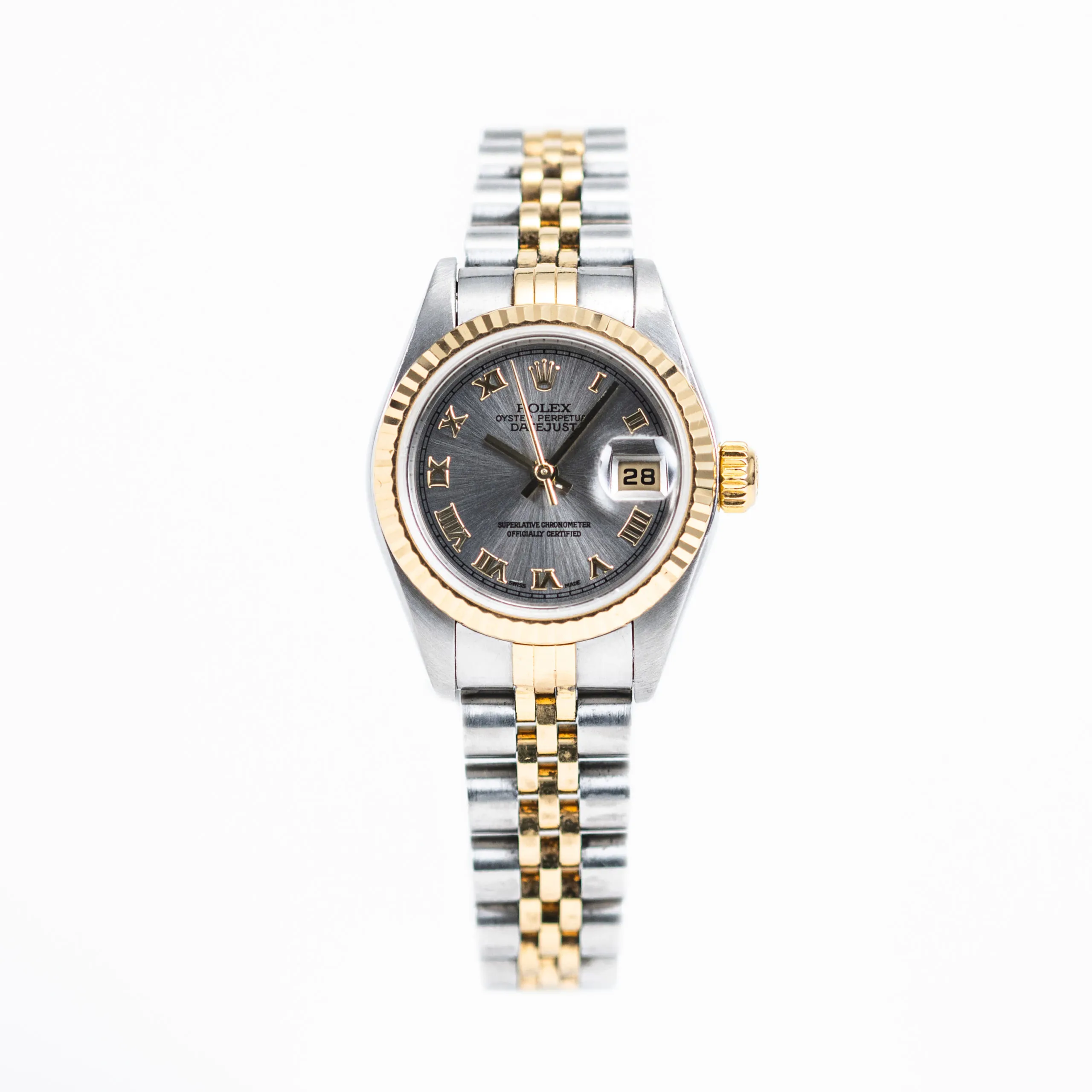 Rolex Datejust 26mm Yellow gold and Stainless steel Silver