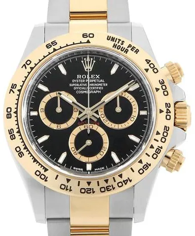 Rolex Daytona 126503 40mm Yellow gold and Stainless steel Black