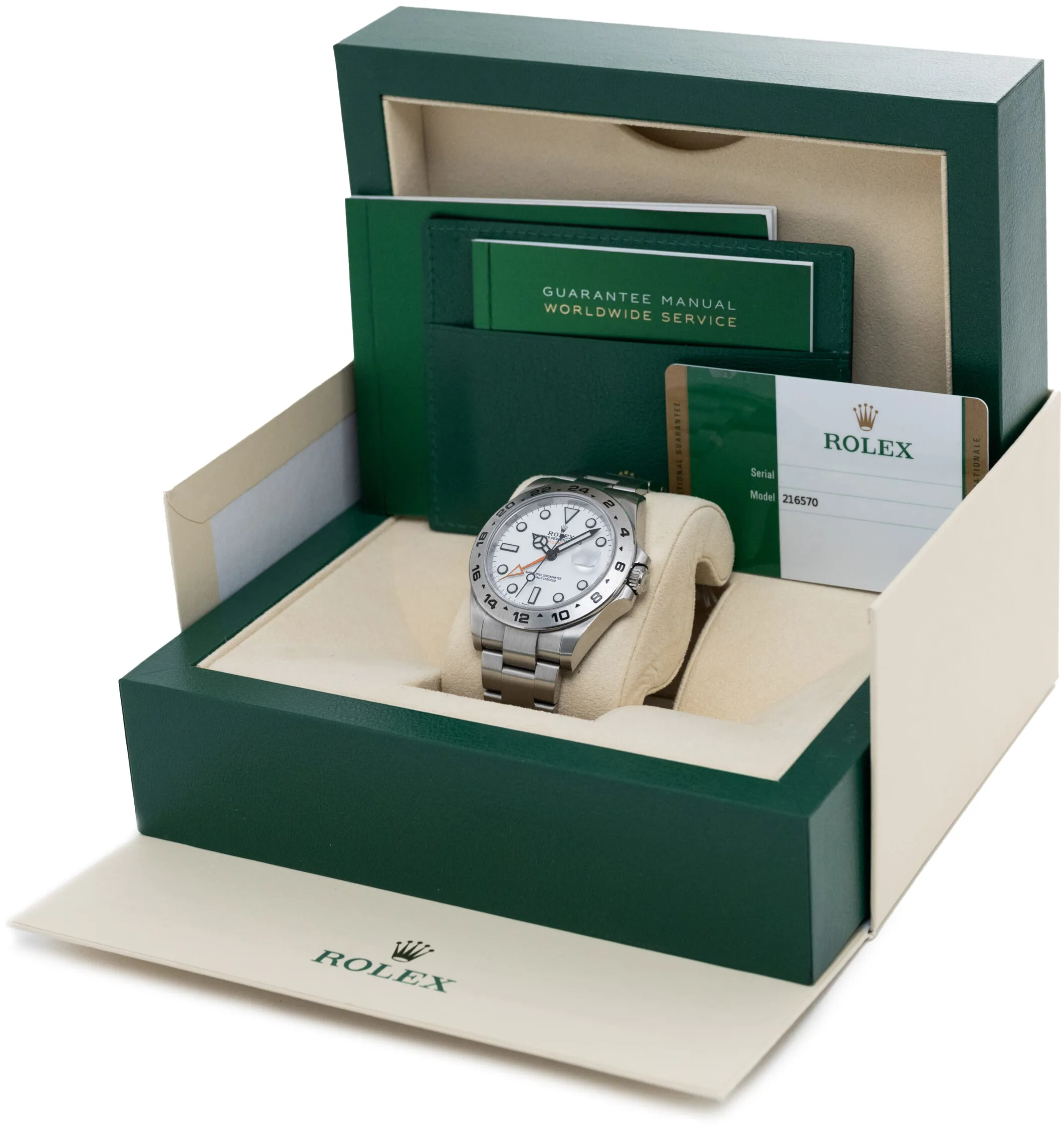 Rolex Explorer II 41mm Stainless steel White 1