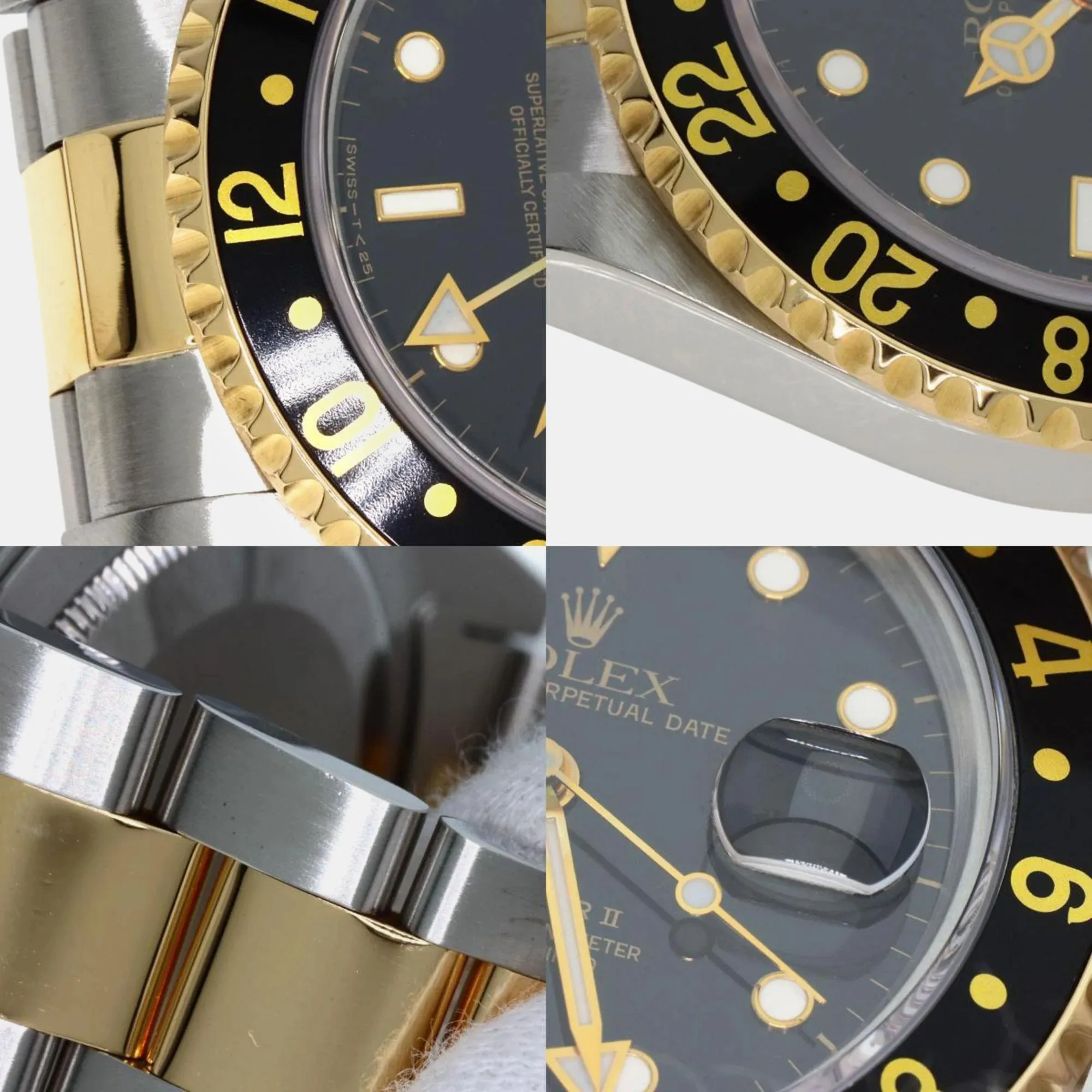 Rolex GMT-Master II 16713 47mm Yellow gold and Stainless steel and 18k yellow gold 8