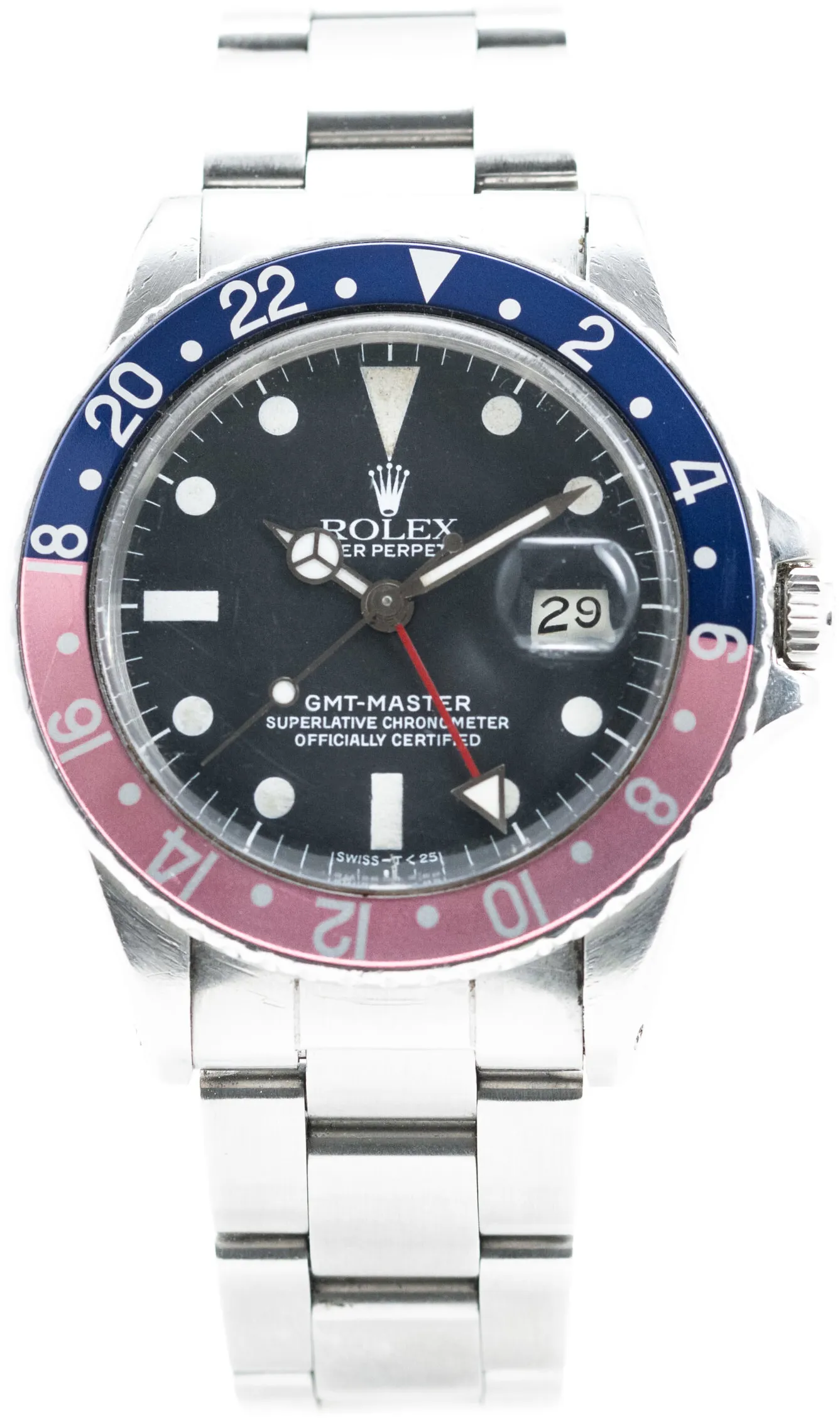 Rolex GMT-Master 40mm Stainless steel Black