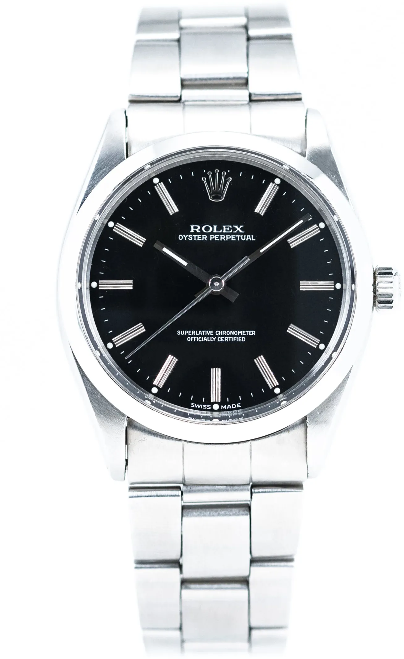 Rolex Oyster Perpetual 34mm Stainless steel Black