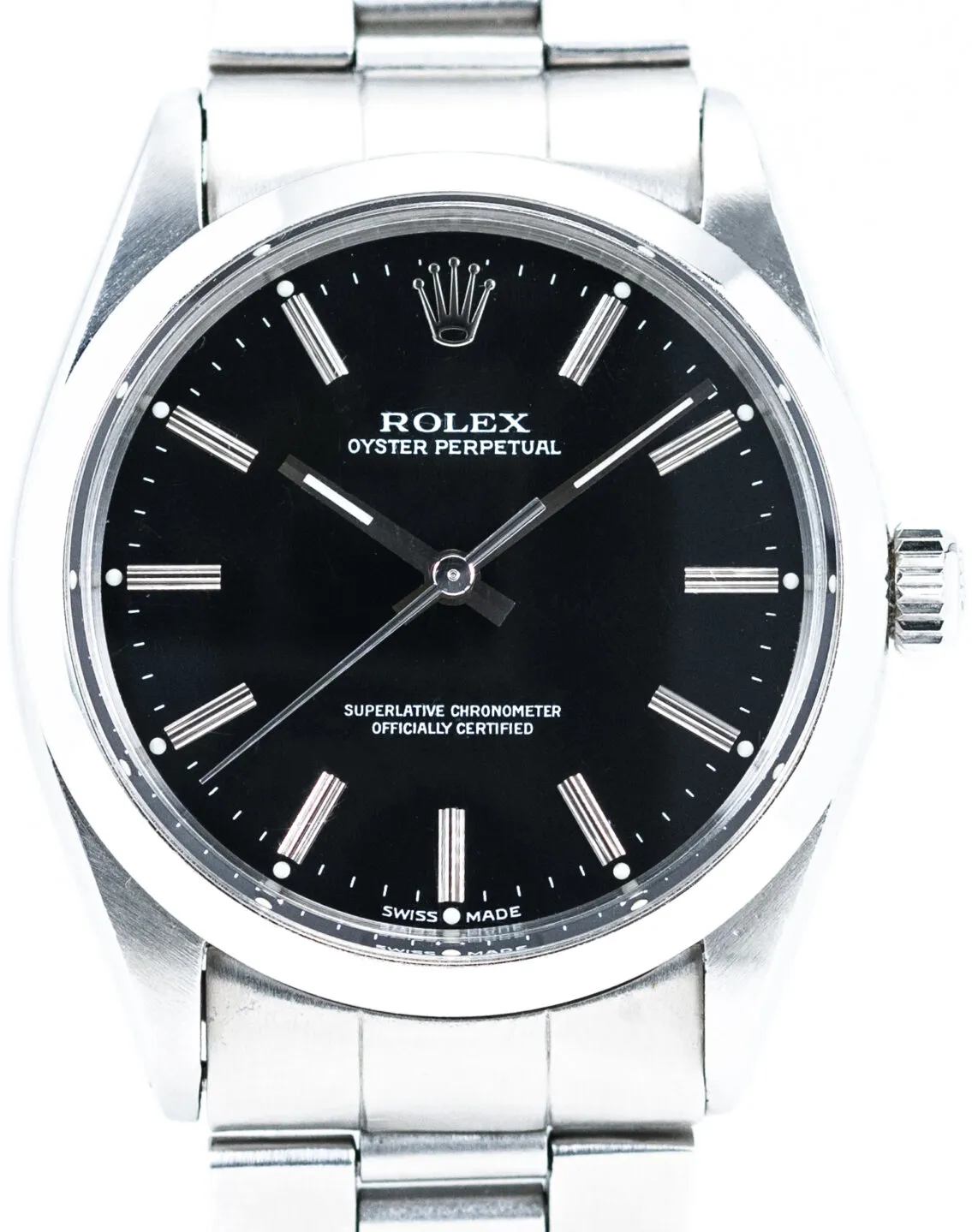 Rolex Oyster Perpetual 34mm Stainless steel Black 1