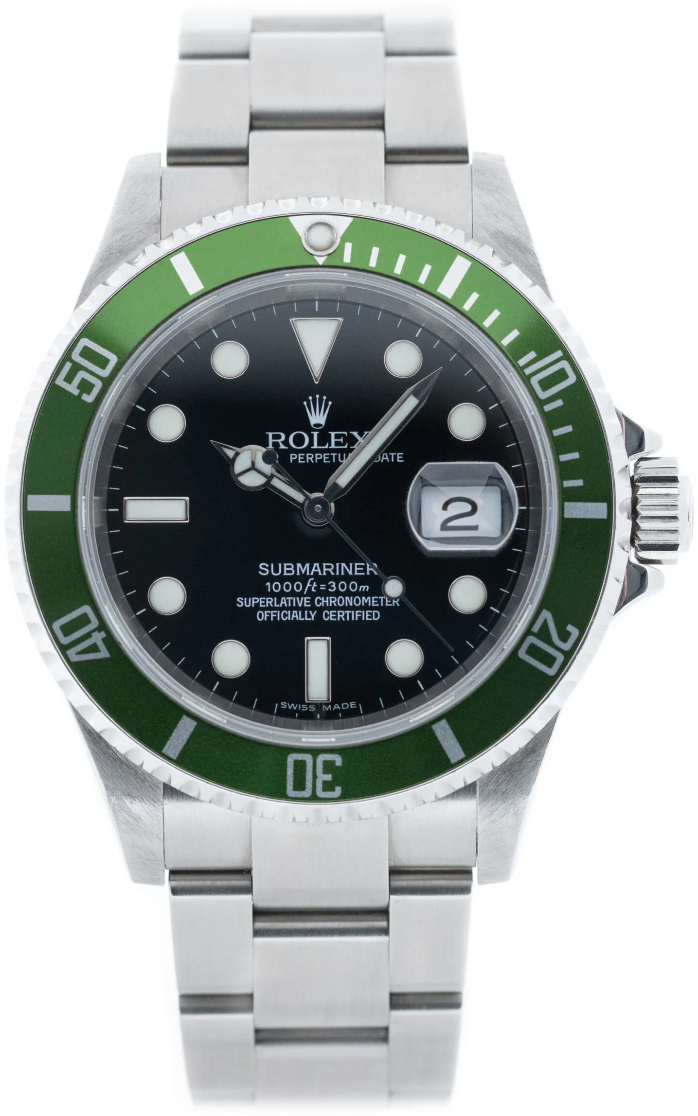 Rolex Submariner 40mm Stainless steel Black