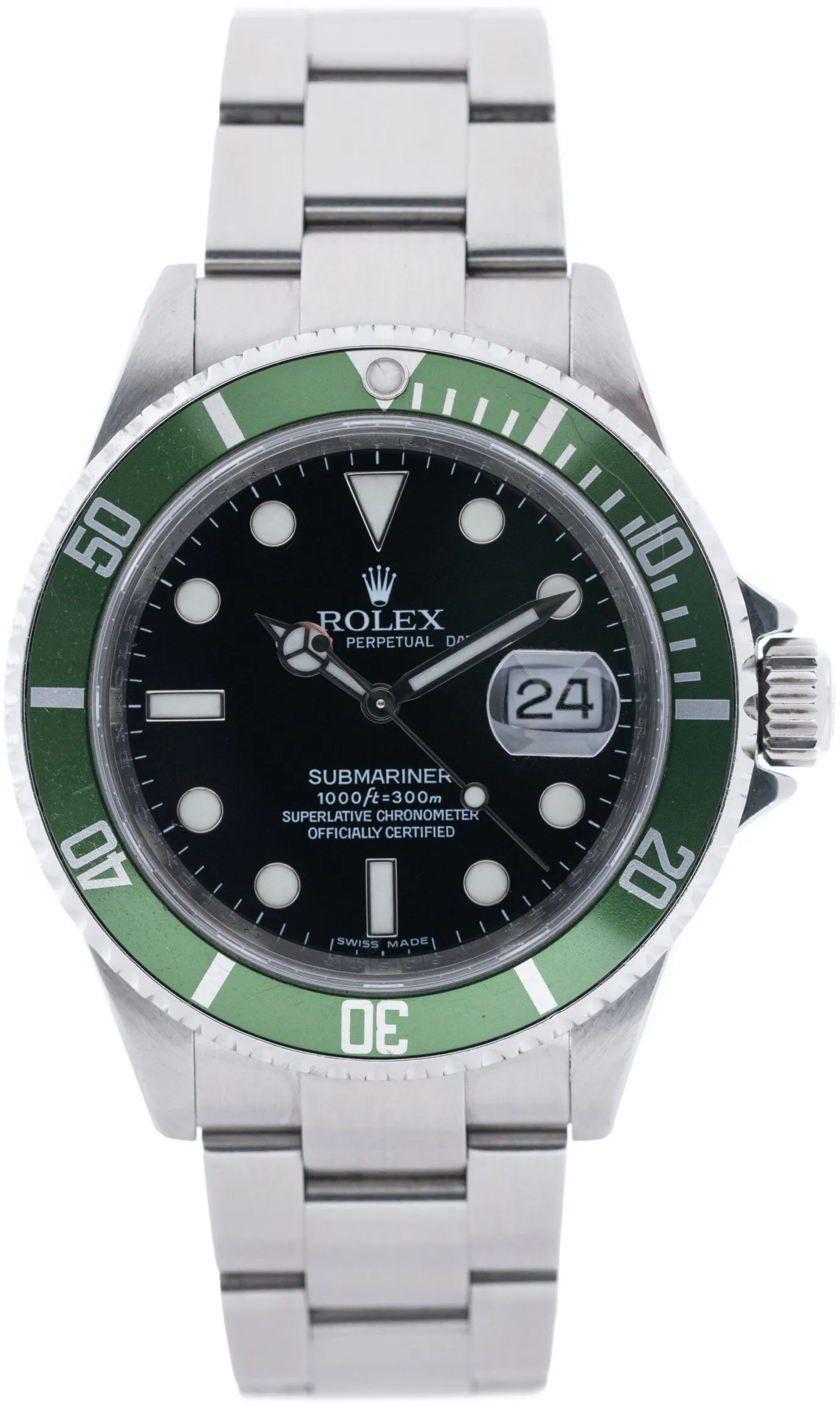 Rolex Submariner 40mm Stainless steel Black