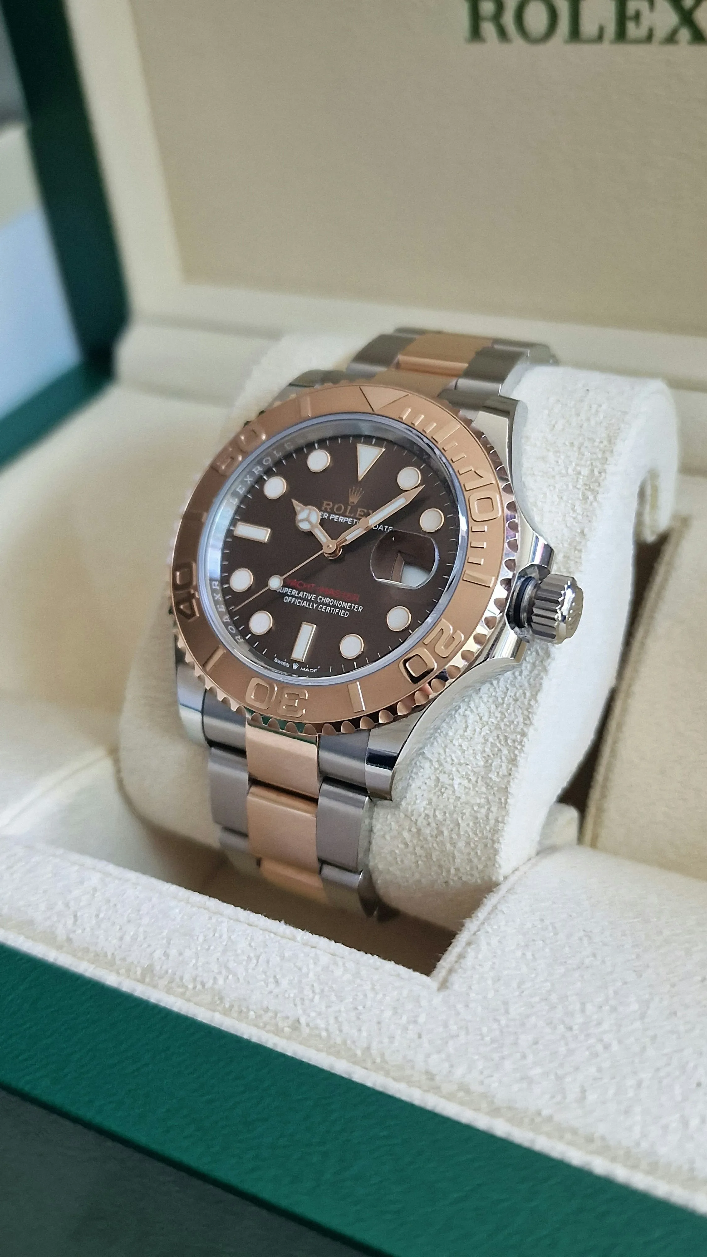 Rolex Yacht-Master 40 126621 40mm Rose gold and Stainless steel Chocolate 1