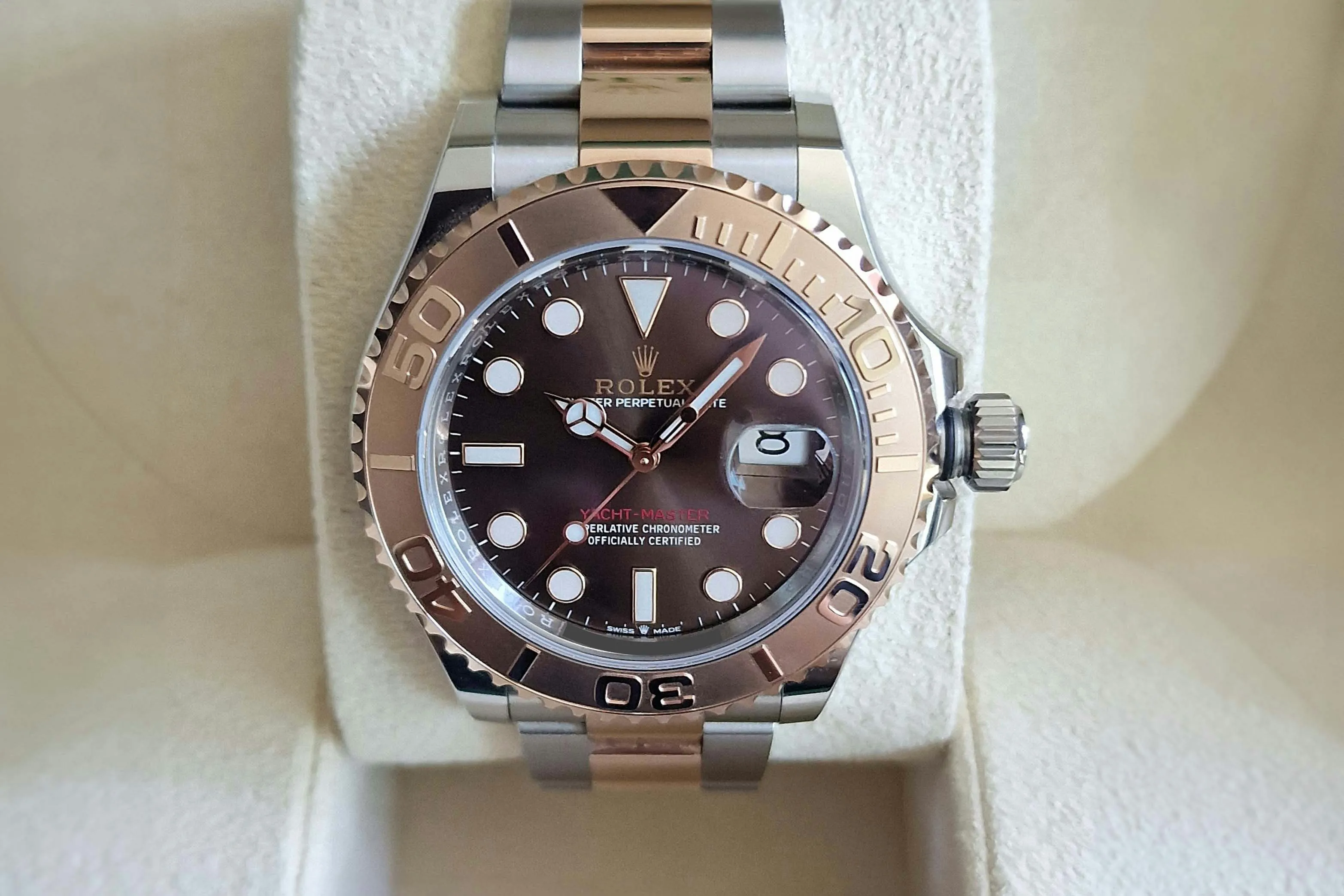 Rolex Yacht-Master 40 126621 40mm Rose gold and Stainless steel Chocolate 15