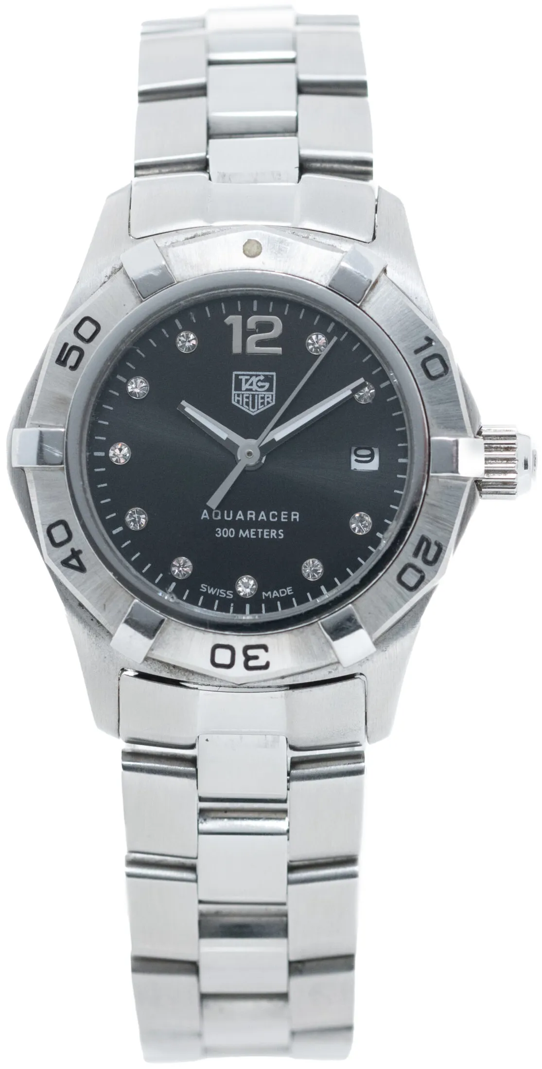 TAG Heuer Aquaracer 28mm Stainless steel Black