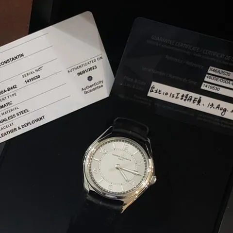 Vacheron Constantin Fiftysix 4600E/000A-B442 40mm Stainless steel Silver