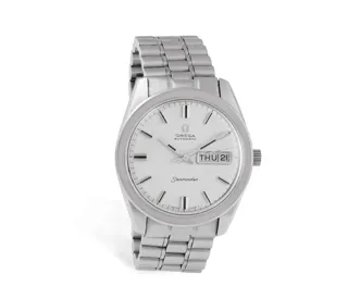 Omega Seamaster Stainless steel Cream