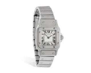 Cartier Santos 1565 Stainless steel Cream