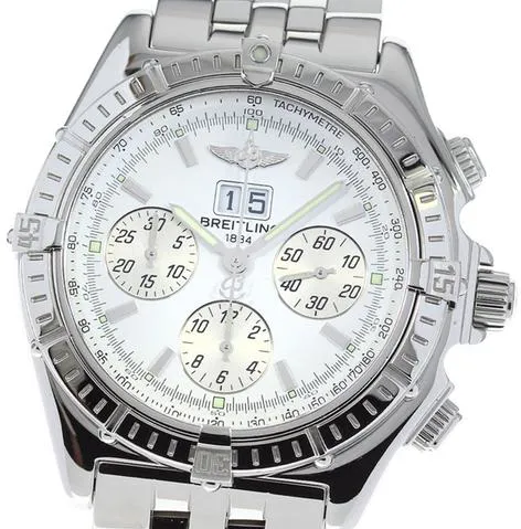 Breitling Crosswind Special A44355 44mm Stainless steel White