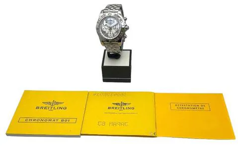 Breitling Chronomat 44 AB0110 42mm Stainless steel White 10