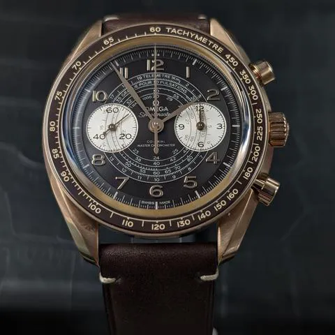 Omega Speedmaster Racing 329.92.43.51.10.001 43mm Bronze Brown 5