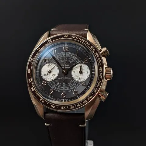 Omega Speedmaster Racing 329.92.43.51.10.001 43mm Bronze Brown 12