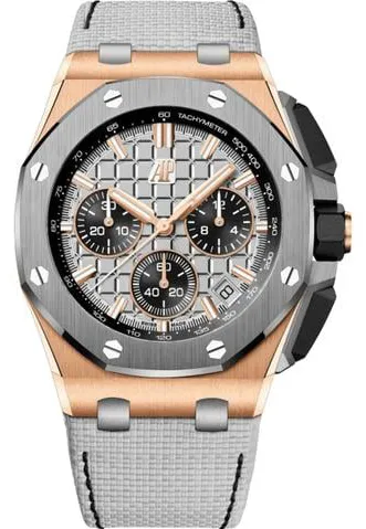 Audemars Piguet Royal Oak Offshore Chronograph 26420OI.OO.A015VE.01 43mm Rose gold Gray