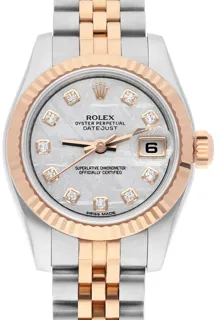 Rolex Lady-Datejust 179171 Rose Gold$Steel Meteorite