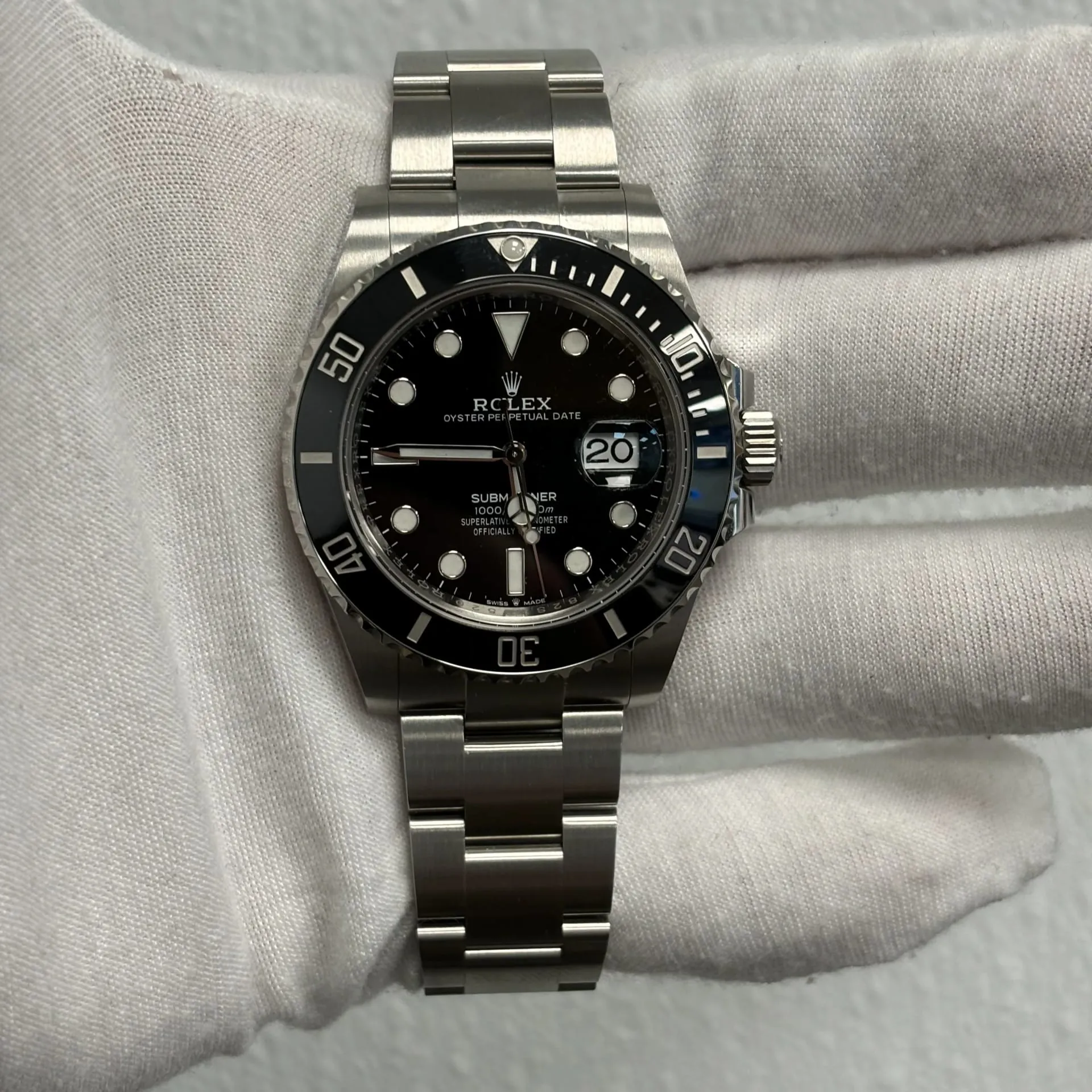 Rolex Submariner 126610LN-0001 41mm Oystersteel Black