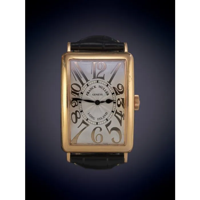 Franck Muller Long Island Yellow gold Gray