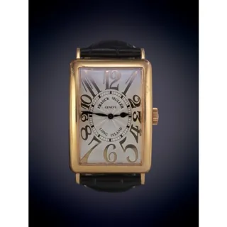 Franck Muller Long Island Yellow gold Gray