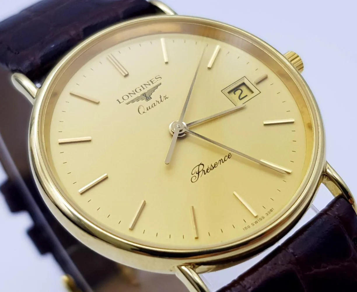 Longines 32mm Yellow gold Golden 2