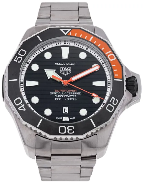 TAG Heuer Aquaracer WBP5A8A.BF0619 45mm Titanium Black