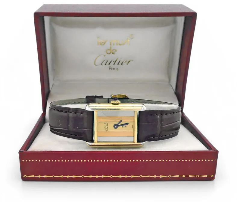 Cartier Must de Cartier Tank 21mm Gold-plated Gold