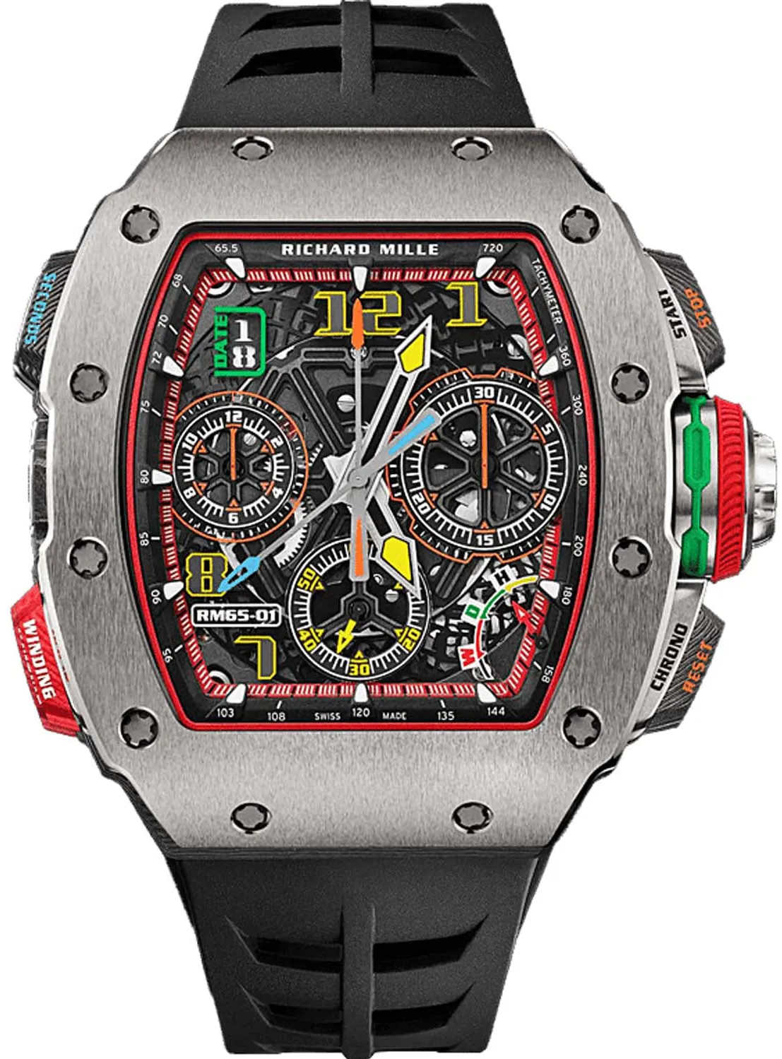 Richard Mille RM 65-01 RM65-01 Titanium Skeletonized