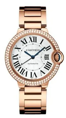 Cartier Ballon Bleu 36mm WE9005Z3 36mm Rose gold Silver