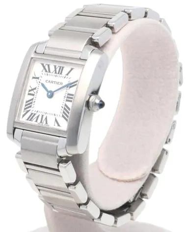 Cartier Tank Française W51008Q3 20mm Stainless steel 2