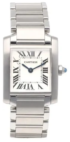 Cartier Tank Française W51008Q3 20mm Stainless steel 7