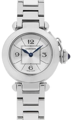 Cartier Pasha W3140007 27mm Stainless steel Silver