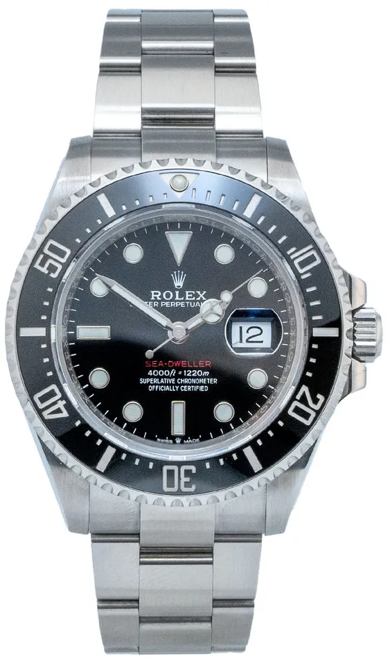 Rolex Sea-Dweller 126600 43mm Edelstahl Schwarz