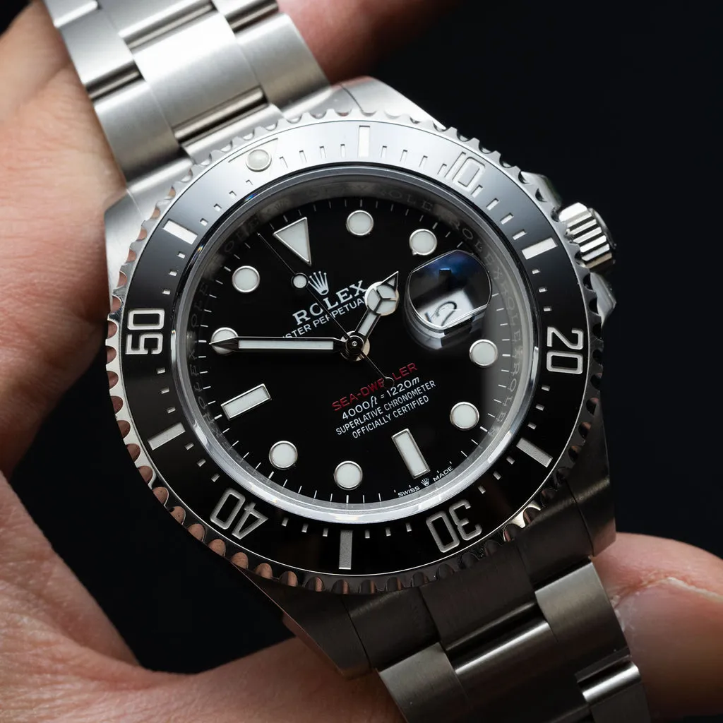 Rolex Sea-Dweller 126600 43mm Edelstahl Schwarz 1