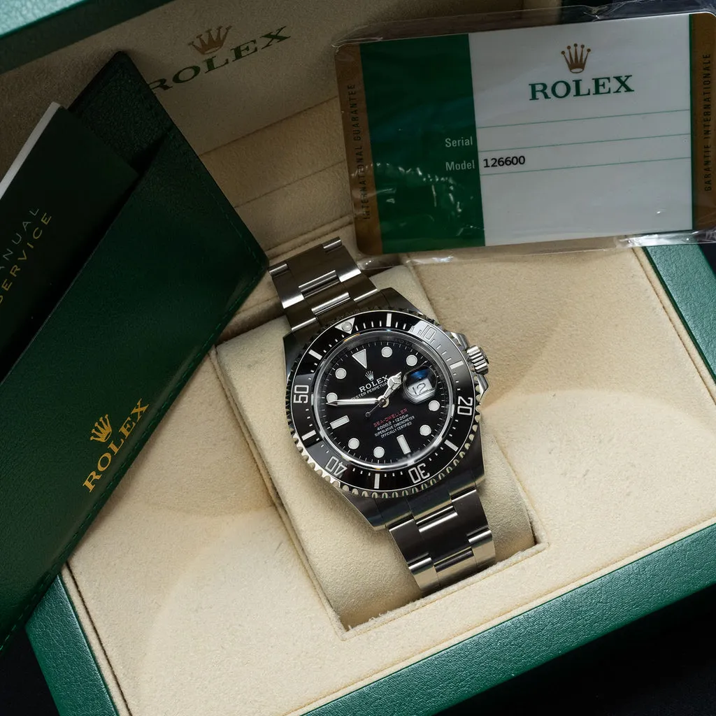 Rolex Sea-Dweller 126600 43mm Edelstahl Schwarz 5