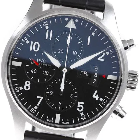 IWC Pilot IW377701 43mm Stainless steel Black