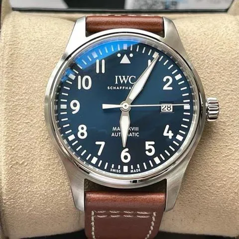 IWC Pilot Mark IW327010 40mm Stainless steel Blue