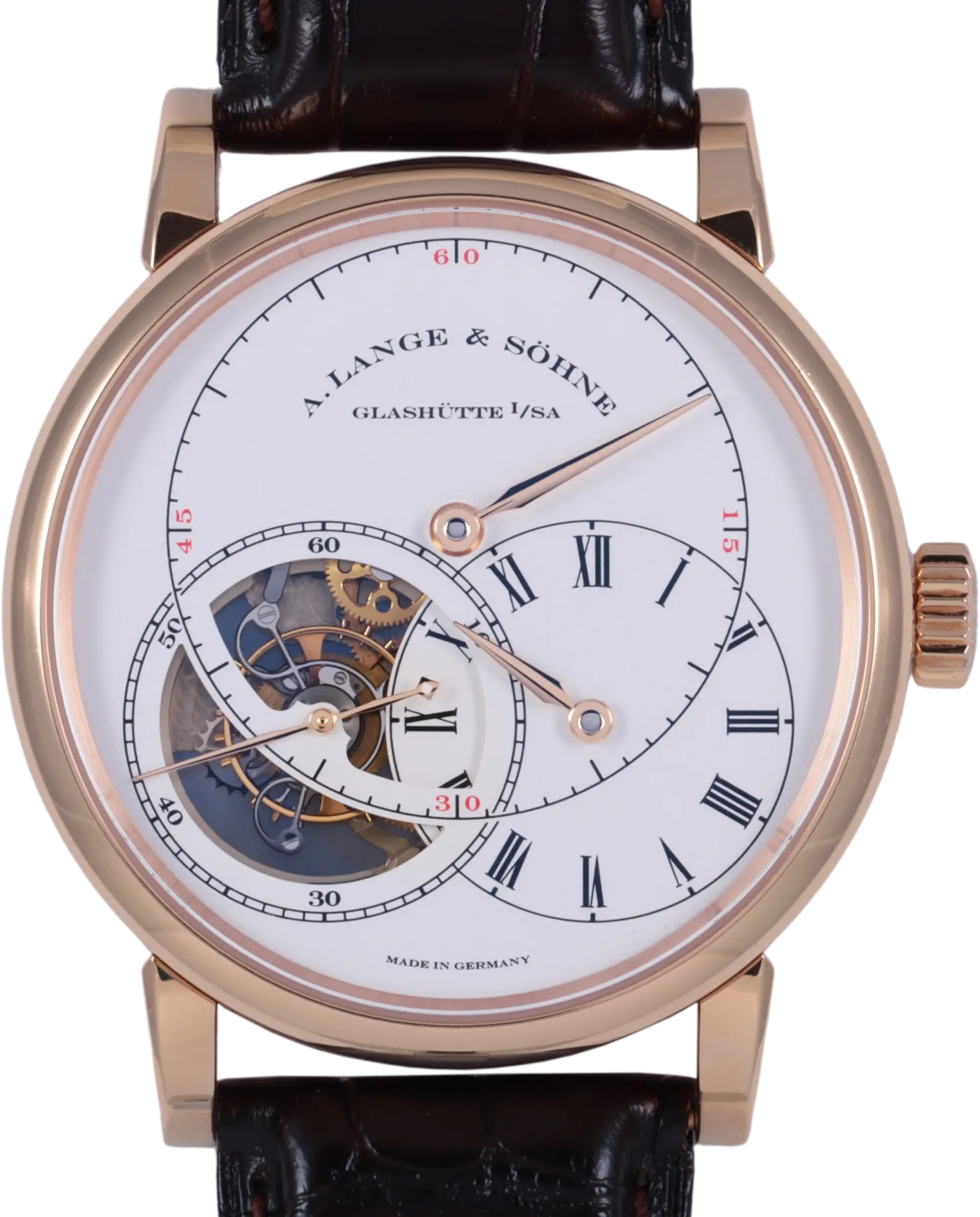 A. Lange & Söhne Richard Lange 760.032F 42mm Rose gold Silver