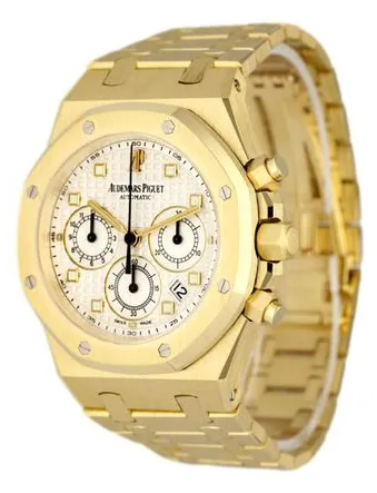 Audemars Piguet Royal Oak 25960BA.OO.1185BA.01 50mm Yellow gold White 2