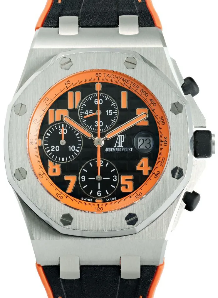 Audemars Piguet Royal Oak Offshore Chronograph 26170ST.OO.D101CR.01 42mm Stainless steel Black and orange