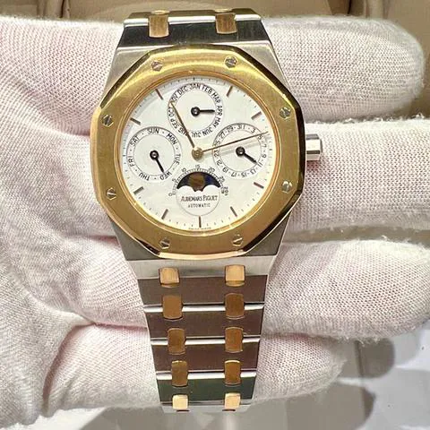 Audemars Piguet Royal Oak Perpetual Calendar 25654BA.OO.0944BA.01 39mm Yellow gold and Stainless steel White