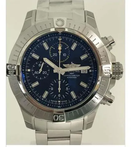 Breitling Avenger A13317101C1A1 45mm Stainless steel Blue