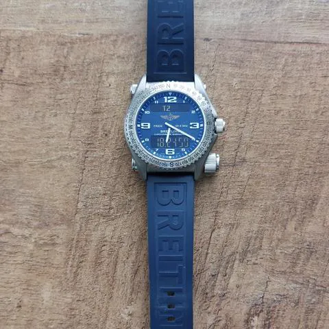 Breitling Emergency E76321 43mm Titanium Blue 3