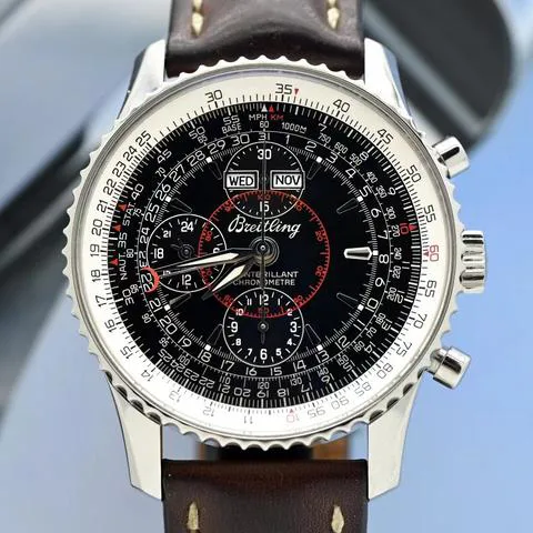 Breitling Montbrillant Datora A2133012/B571 43mm Stainless steel Black