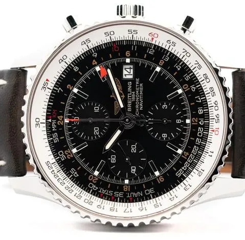 Breitling Navitimer A24322 46mm Stainless steel Black