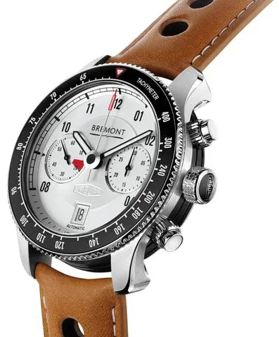 Bremont Jaguar C-TYPE-SS-R-S 43mm Stainless steel White 3