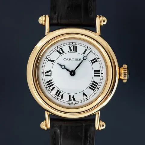 Cartier Diabolo 1460 32mm Yellow gold White