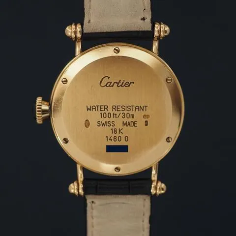 Cartier Diabolo 1460 32mm Yellow gold White 5