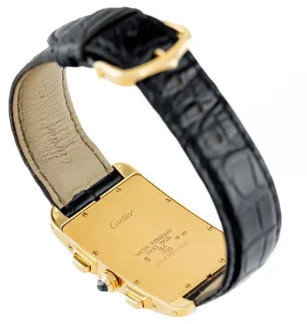 Cartier Tank Américaine 1730 26mm Yellow gold White 4